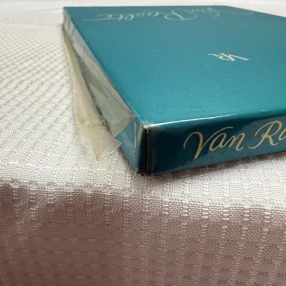 2-Vtg 50s VAN RAALTE Nines Highlight 10P Nylon Hose Stockings Seam New Box - Picture 2 of 6